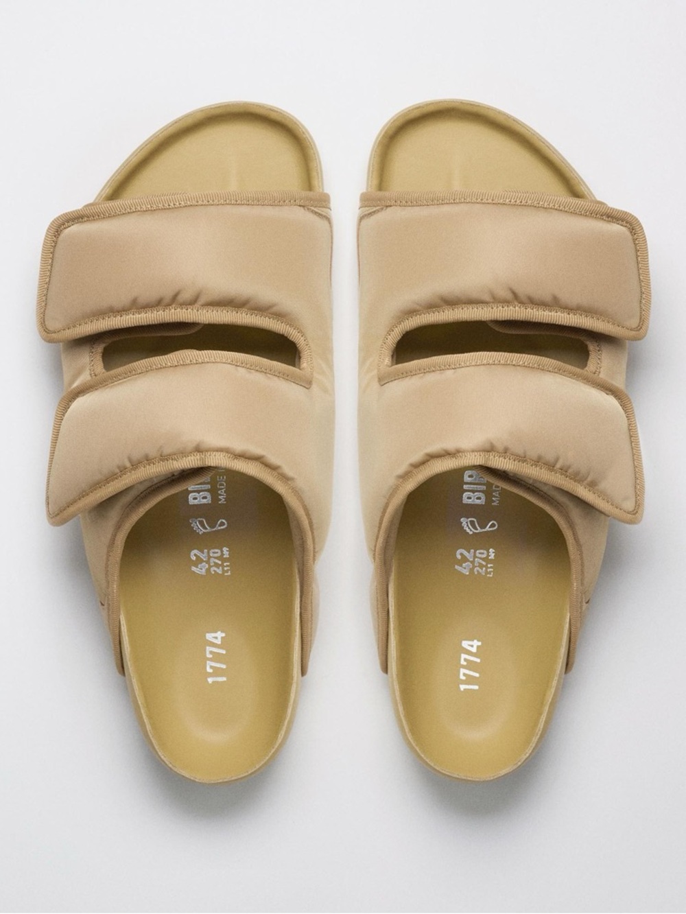 Birkenstock 1774 Cosny‎ Sandals 39 Taffy Beige Arizona NEW - Picture 13 of 13